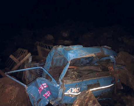 (Update) Death toll in Nuwakot mini-truck crash climbs to 20