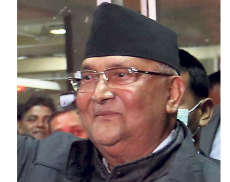 Economic prosperity of the country from workers' labor: PM Oli