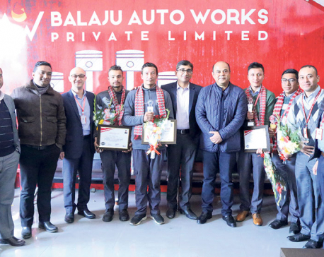 Balaju Auto Works wins Mahindra TekFest