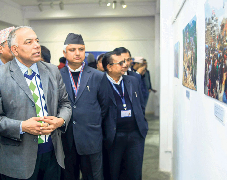 Rebuilding Nepal-Photo Exhibition Kicks off