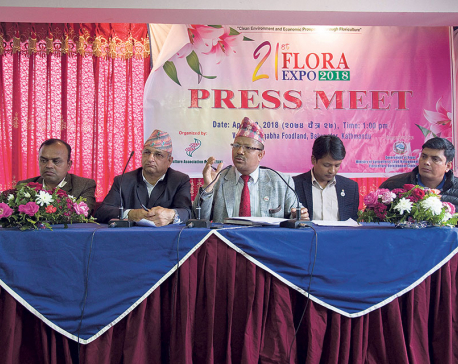 Flora Expo to be held in Kathmandu from Friday