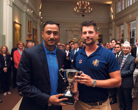 Rain hampers Nepal’s day out at Lord’s