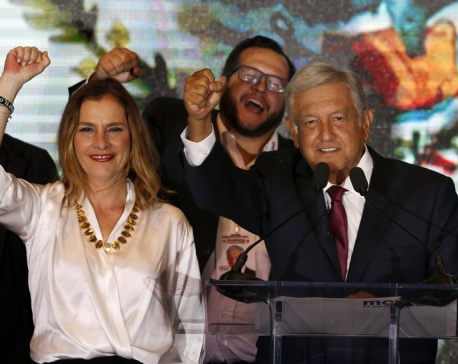 Mexico gives leftist Lopez Obrador big presidential win