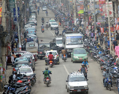 143 Temporary parking lots designated in Kathmandu Valley