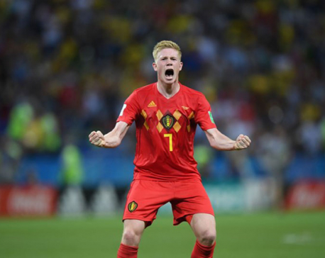 Belgium hold off Brazil fightback to reach semi-finals