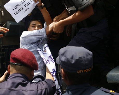 (IN PICTURES) More than two dozen rights' activists arrested