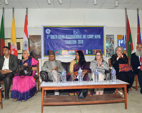 South Asian International Art Camp concludes in the capital