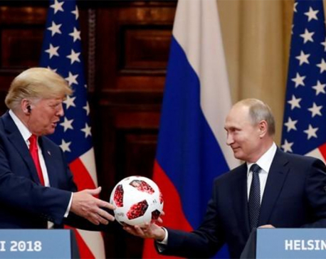 Trump backs Putin on election meddling at summit, stirs fierce criticism
