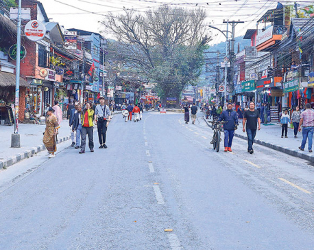 Pokhara Lakeside no more a no-vehicle zone