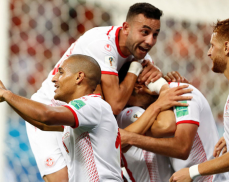 Khazri ends Tunisia's long wait for finals win