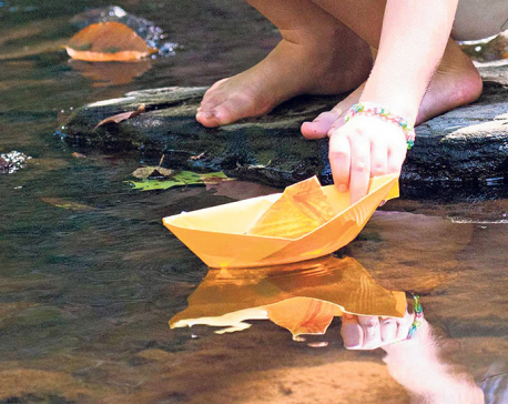 The paper boat