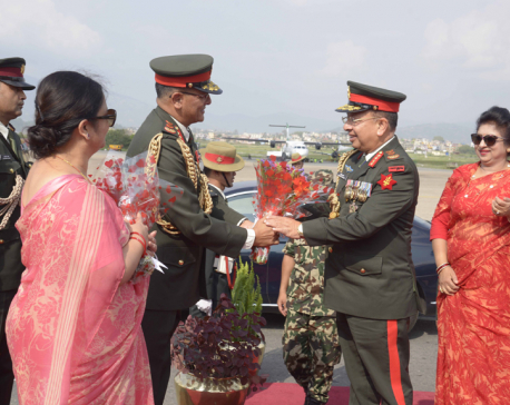 CoAS General Chhetri returns home wrapping his Pakistan visit