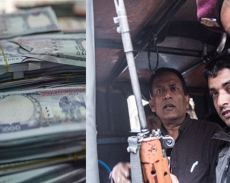 Six including film producer Wagle held with 26 m fake banknotes