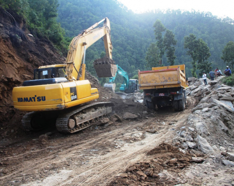 Snail-paced road construction affects reconstruction in Barpak