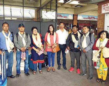 Nepali artists off to Bangladesh