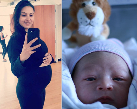 Nisha, Sharad blessed with baby boy