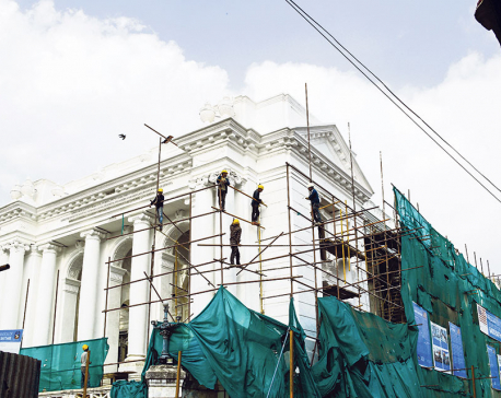 Shortage of materials, manpower affects heritage reconstruction