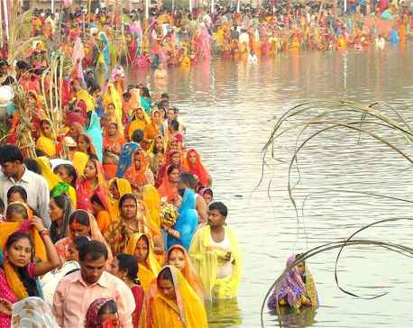 Chhath festival to begin on Sunday