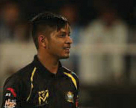Lamichhane concedes 2nd most expensive bowling spell in T10 cricket