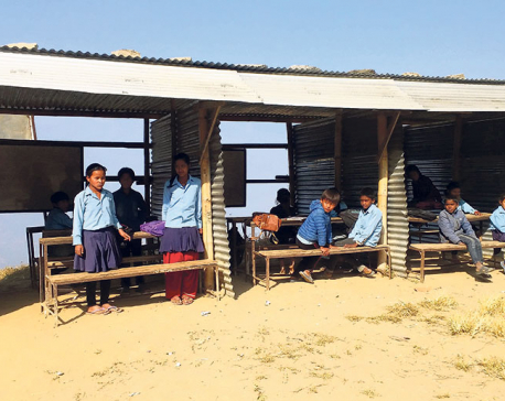 Searching for bright future under tin-roofed hut
