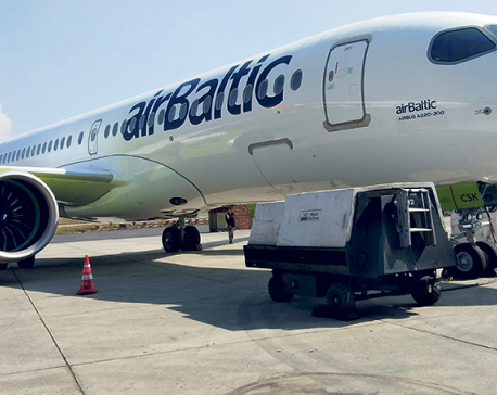 Airbus showcases A220-300 in Nepal