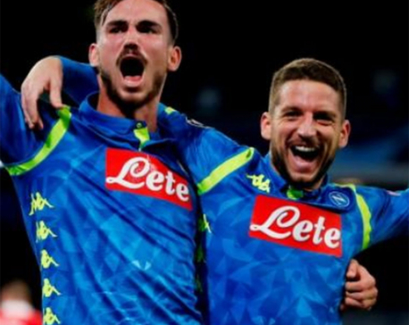 Napoli beat Red Star 3-1 with Mertens brace to stay top