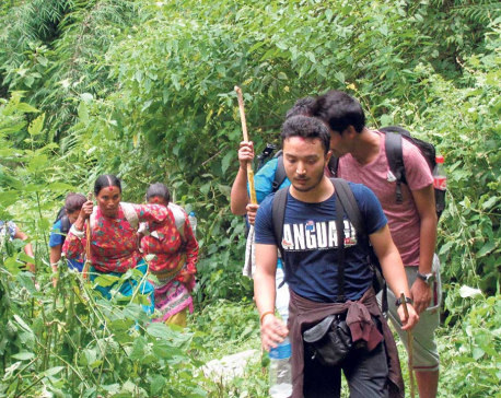 Rasuwa brimming with Nepali tourists