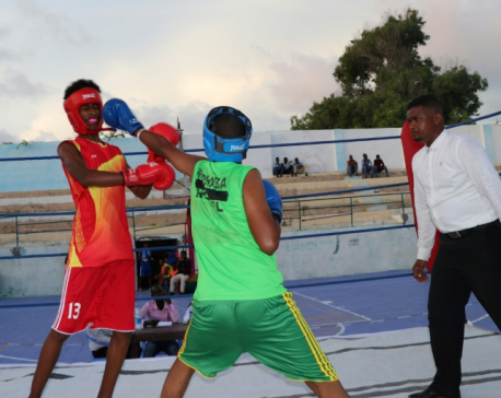 Somalia holds first boxing competition since civil war
