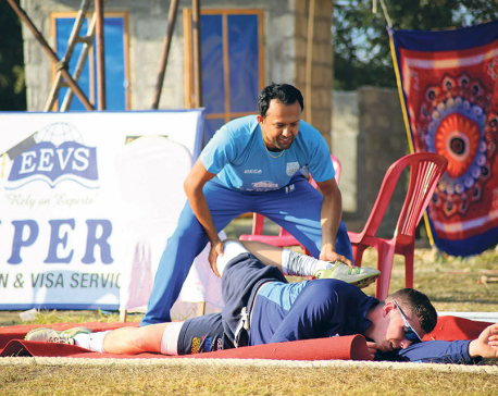 Sports injury occurs due to inadequate fitness, inability to warm up properly: Nyaupane