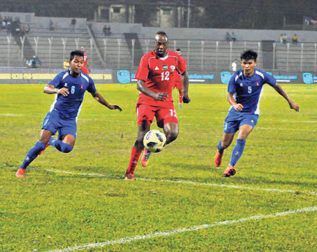 Holder Nepal crashes out of Bangabandhu Gold Cup with defeat to Palestine