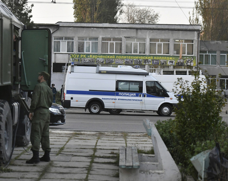 Manhunt in Crimea for possible accomplice in school attack