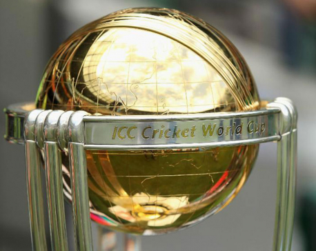 ICC World Cup trophy arrives in Kathmandu
