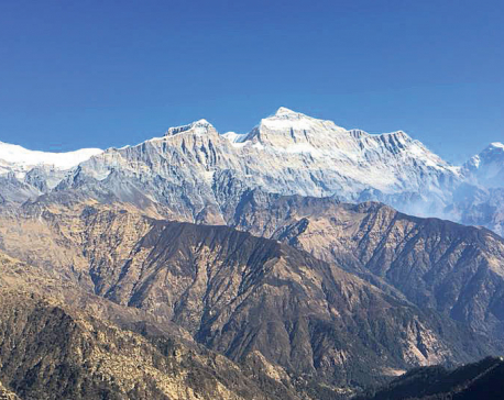 Mount Ghustung in Myagdi records first summit