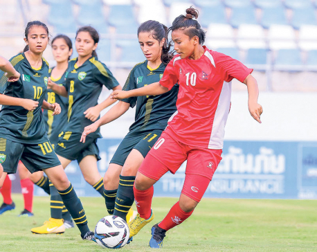 Nepal thrashes Pakistan 9-0 to push for possible qualification