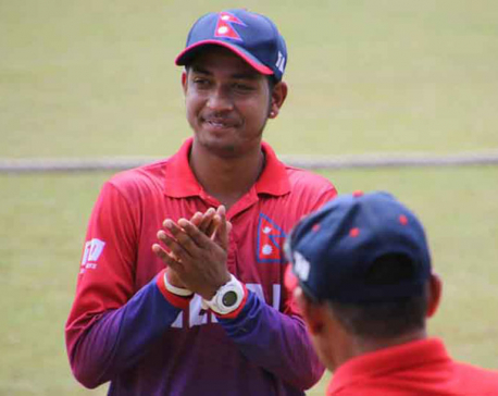 Nepal wins by 140 runs against Thailand, Karan KC shines