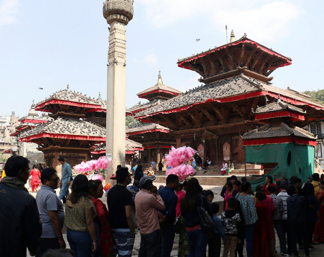 Devotees throng historic Taleju temple to observe Mahanawami