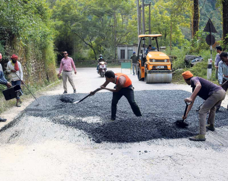 Nepal's oldest highway being repaired