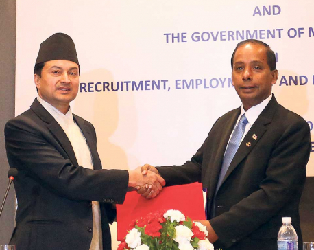 MoU paves way for resumption of hiring of Nepali workers by Malaysia