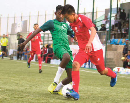 Nepal starts SAFF U-15 C’ship with big win over Maldives