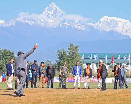 Pokhara Premier League kicks off (In Photos)