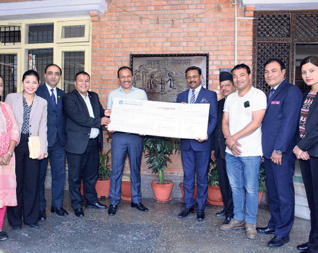 Soaltee Crowne Plaza donates Rs 98,400 to Maiti Nepal