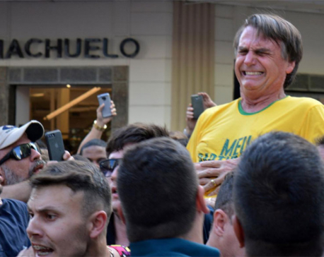 Brazil presidential candidate Bolsonaro gains little after stabbing - poll