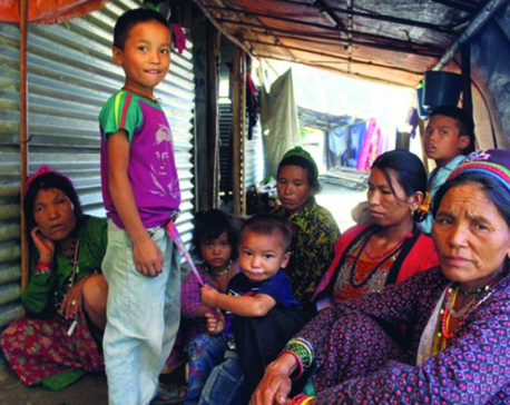 Quake victims' fourth monsoon under tent