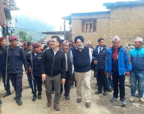 Indian ambassador extends support to improve airport's infrastructure in Humla