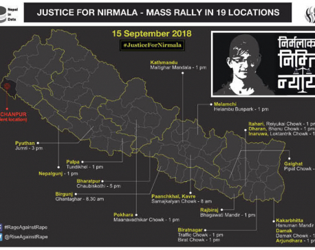 Nationwide protests today in support of Nirmala