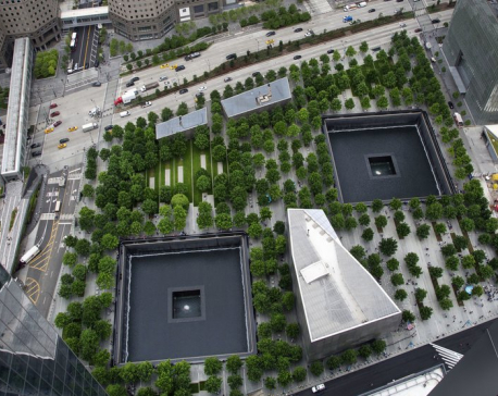 US marks 9/11 with somber tributes, new monument to victims
