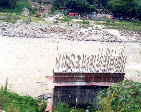 With bridge left incomplete, road linkage seems distant for Chepang villages