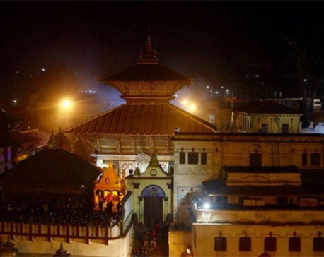 Three routes set to enter Pashupatinath temple premises