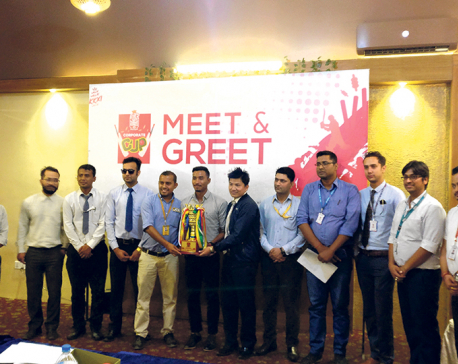 Kathmandu Kings XI Corporate Cup from Monday; Sompal Kami felicitated