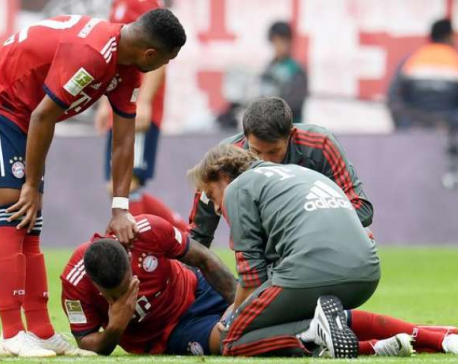 Bayern's Tolisso out for months, Rafinha also injured